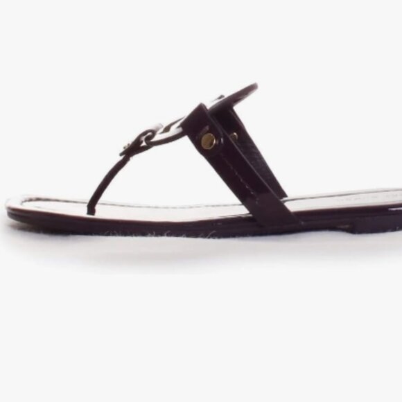 Tory Burch Miller Patent leather sandals NWT - Picture 7 of 13